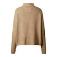 thumbnail image 4 of Women's Knitted Jacket V Neck Large Size Sweater Solid Color Cardigan Women S Sweaters Fall Sweaters for Women Petite Casual Cardigans Womens Long Duster Sweater Cardigan Womens Sweatshirt Cardigan, 4 of 6