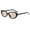 Black Frame Champagne Piece, variant on New small-frame cat-eye sunglasses for women, UV protection, street style, European and American fashion, trendy and versatile