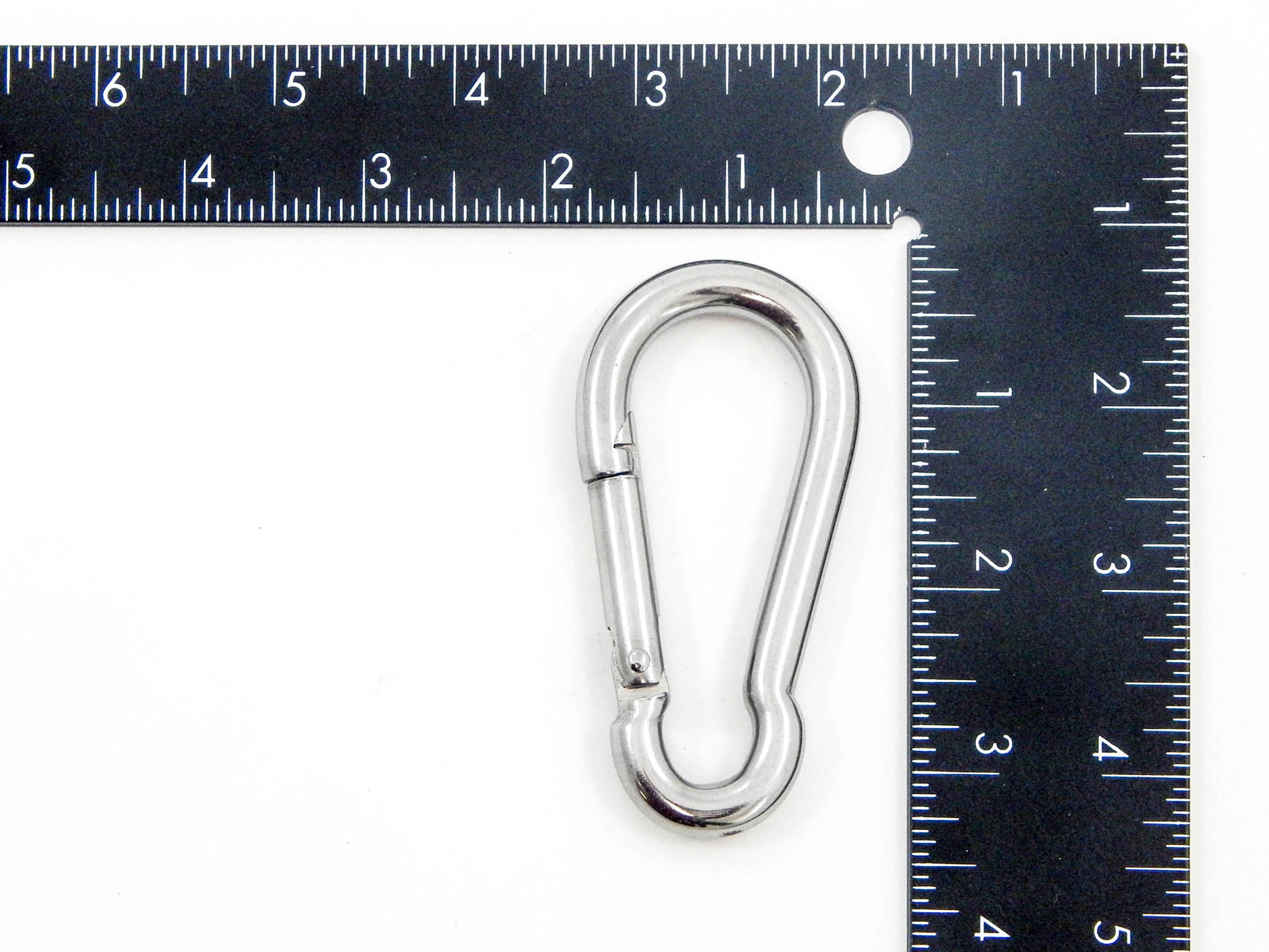 Red Hound Auto 100 Steel Spring Snap Quick Link Carabiner Hook Clip 4 Long Light Duty 3/8 Thick 320 Pound 