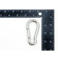 thumbnail image 5 of Red Hound Auto 50 Steel Spring Snap Quick Link Carabiner Hook Clips 4 inches Length - Heavy Duty 320 Pound, 5 of 5