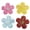 Altotux_CF-SparklyFlower_Yellow, variant on Altotux Iridescent Daisy Flower Self Adhesive Applique Sticker Patch Red Blue (Yellow)