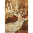 thumbnail image 3 of Roko, Ken 18x24 Black Modern Framed Museum Art Print Titled - Stag Story 1, 3 of 5