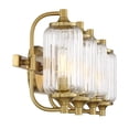 thumbnail image 5 of Holton 4-Light Bathroom Vanity Light in Warm Brass, 5 of 6