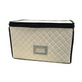thumbnail image 2 of Contenedor de almacenamiento de China, plato de cena, estuche acolchado, organizador de platos, caja móvil para platillos, vajilla, platos, transporte Caja blanca., 2 of 8