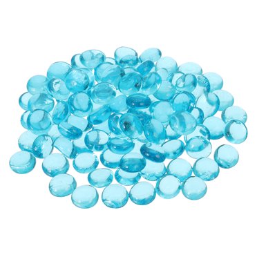 Uxcell Decorative Flat Glass Marbles 17 19Mm Rock Vase Filler Photo Inspiration