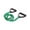Green, variant on Resistance Cords – Cross Anchored Shoulder Exercise Bands with Handles, Safe Sleeve for Dynamic Warmups & Physical Rehab, Full Body Strength Training for Home Gym Fitness