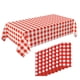thumbnail image 1 of Mantel Crystal rojo limón y blanco a cuadros, paquete de 8, 1 of 5
