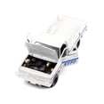 thumbnail image 3 of 1984 Chevrolet Cucv M1008 Pickup Truck White With Blue Stripes Nypd (new York City Police Department) 1/18 Diecast Model Car By Greenlight 13561, 3 of 5