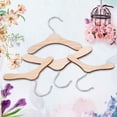 thumbnail image 3 of CIYISON 10 Pieces Practical Anti-Skid Pet Hangers Wooden Keep Neat and Organized Gift, 3 of 12