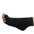 thumbnail image 2 of WANDCO Sports GYM Five Toe Separator Socks Alignment Pain Health Massage Socks, Prevent Foot Cramps, One Pair（Black）, 2 of 7