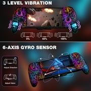 Switch Controller, EUROA One-Piece Joypad Controller Replacement for Switch Pro Controller, Joy-cons for Nintendo Switch/OLED with Adjustable Turbo
