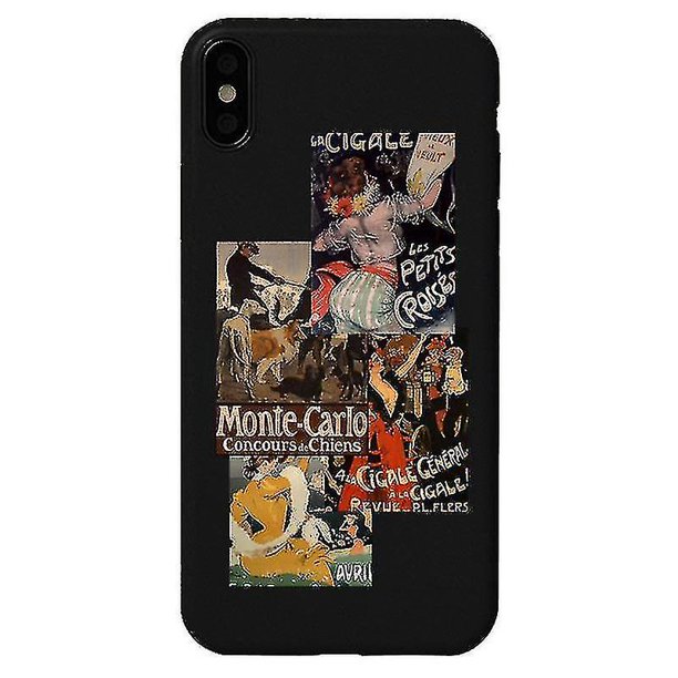 Art Student 11 Case Retro Poster 8 Silic Xsmax 12pro Fall Xr Set 7()