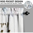 thumbnail image 5 of Fall Pumpkin Kitchen Curtains, Happy Fall Y''all Window Curtains, Farmhouse Thanksgiving Autumn Harvest Curtain for Kitchen Decor, 54" x 18" Valance, 27" x 36" Tier, 3 Panel Set, 5 of 6