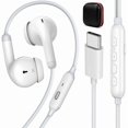 thumbnail image 1 of wonima11 3 EQ Mode USB C Headphones Wired Earbuds with Microphone DAC HiFi Bass Sound Type C Earphones Plug in Ear Buds for iPhone 17 Air 16 Pro Max 15 for Samsung S25 S24 for Google Pixel 10 White, 1 of 1