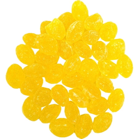 Lemon Natural Sanded Candy Drops - claeys old fashioned hard candy bulk 3