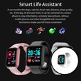 thumbnail image 4 of Inteprter Manténgase activo y elegante reloj inteligente para seguimiento de actividad física Reloj deportivo inteligente digital de amplia Relojes inteligentes Blanco, 4 of 5