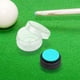 thumbnail image 1 of Tiza para taco de billar, uso en torneos, textura fina práctica, aumenta la fricción, deportes Verde, 1 of 8