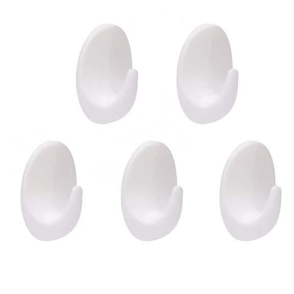 LAMIRO 5pcs Self Adhesive Hanger Hooks Wall Door Sticky Towel Coat Hook Bathroom Suction Wall Hanger Hooks Robe Hooks for Hanging Clothes Hats Stick on Kitchen