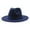 Navy, variant on SenseStyle Fedora Hats for Women Sale, Men's and Women's Solid Ribbon Bucket Hat Jazz British Hat Hats for Men Coffee M