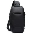 thumbnail image 2 of Ozuko Men‘S Multi-Function Messenger Bag Anti-Theft Waterproof Travel Chest Bag, 2 of 2