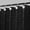 Black, variant on Acento Tiles PEVA Shower Liner with Black Grommets, Soft-Touch, 72" x 72", Frosted