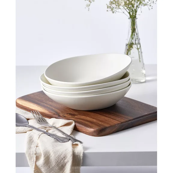Delilah Porcelain Pasta Bowls