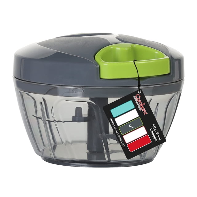 Cortador manual de alimentos Cambom para verduras, 500 ml, color gris