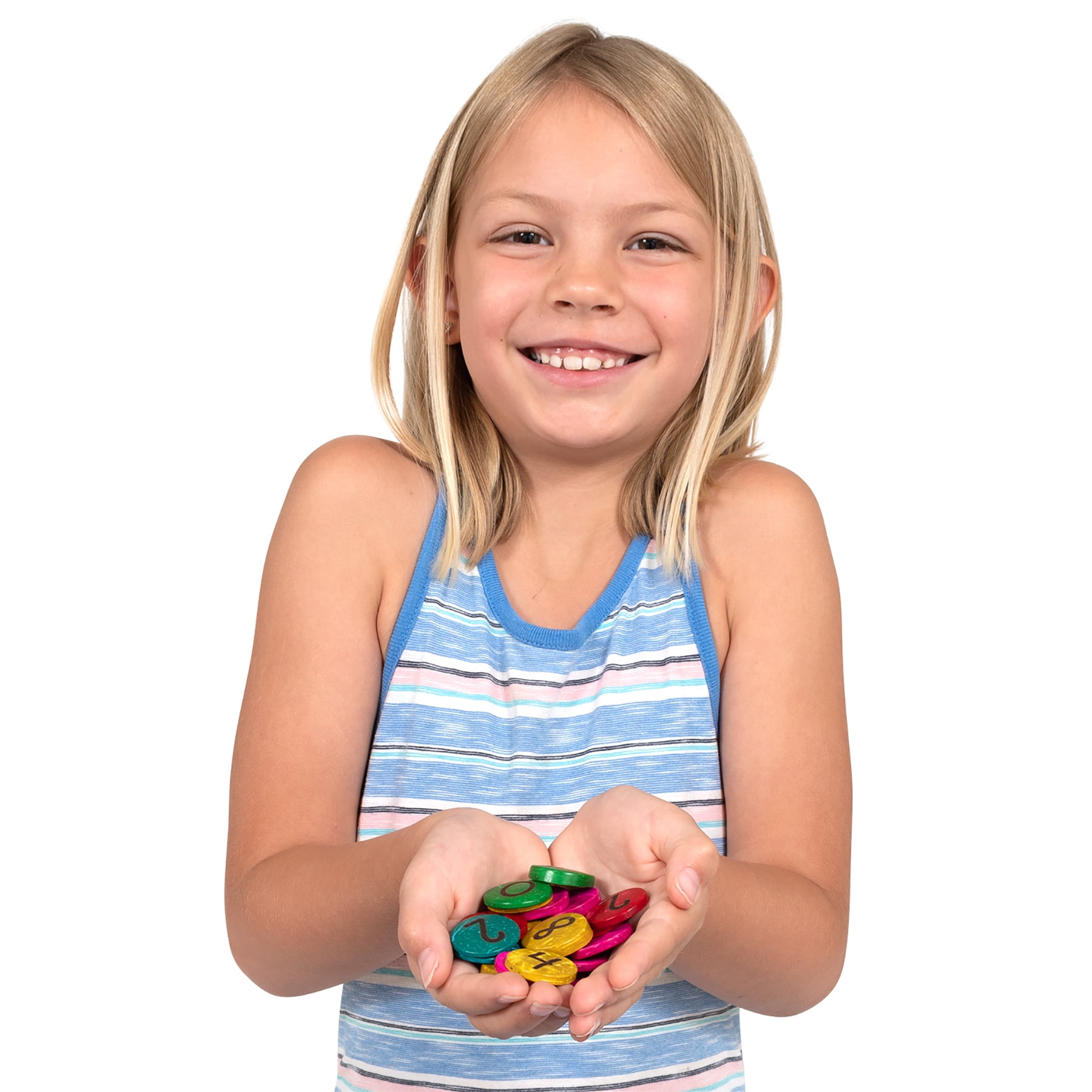 READY 2 LEARN Coconut Numbers - Small - 0-9 - Set of 100