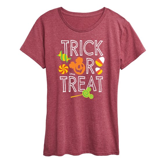Mickey & Friends - Trick Or Treat - Women's Short Sleeve Graphic T-Shirt
