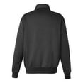 thumbnail image 5 of Harriton M712 Unisex ClimaBloc™ Heavyweight Tactical Quarter-Zip Pullover-Black-2XL, 5 of 6