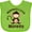 Apple Green, variant on Inktastic Mommys Little Monkey Baby Boy Boys Baby Bib