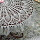 thumbnail image 5 of Round Cotton Hand Crochet Hollow Out Tablecloth Wedding Dining Table Cloth Cover, 5 of 5