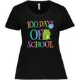 thumbnail image 3 of Inktastic 100 Days of School Party Women's Plus Size T-Shirt, 3 of 5