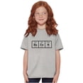 thumbnail image 3 of Ba Co N Bacon Food Science Nerd Geeky Crewneck T Shirts Boy Girl Teen Brisco Brands XS, 3 of 6