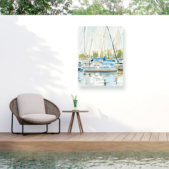 Emma Caroline 'By the Bay II' Outdoor All-Weather Wall Decor