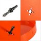thumbnail image 2 of M42 HSS Hole Saw Cutter Drill Bit For Aluminum Iron Pipe 200mm, 2 of 4