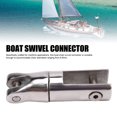 thumbnail image 3 of Conector Giratorio Para Barco, Resistente Y Resistente, Diseño De 2 Secciones, Conector De Grillete Giratorio Para Barco, Rotación De 360 ​​​​grados, Acabado Pulido Con Espejo, 3 of 7