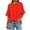 Red, variant on Horkkom Graphic Tees for Women Crew Neck Color Block Polka Print Short Sleeve Shirts Causal Loose Comfy T Shirts L, Gifts for Women