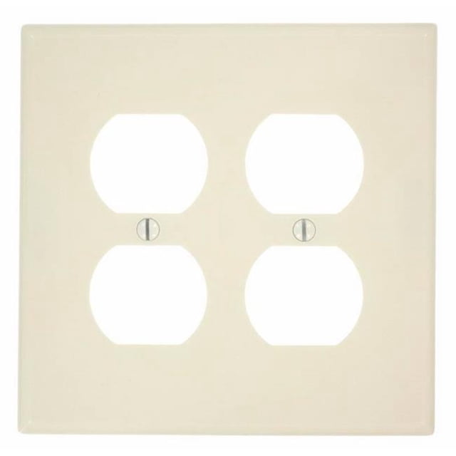 Device Receptacle Wallplate Midway Size, Light Almond