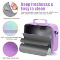 thumbnail image 3 of Cerbonny Kids Lunch Box, Crystal Purple, Insulated, Durable, Adjustable Shoulder Strap, Keeps Food Warm, Ideal for School and Travel, 3 of 6