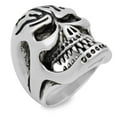 thumbnail image 1 of Men-s Stainless Steel Skull Ring, 1 of 1