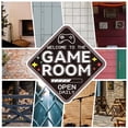 thumbnail image 4 of Game Room Metal Tin Signs Funny Open Daily Vintage Tin Sign Retro Wall Art Decorative Plaque for Playroom Game Room Bar Man Cave Garage Home Bedroom, 4 of 7