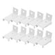 thumbnail image 5 of BRIGHTFUFU 20 soportes de pared para rieles flexibles de cortina: herrajes de montaje para rieles flexibles de cortinas - Varillas curvas para cortinas de techo, 5 of 7