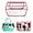 Pink, variant on Clear Beach Bag Organizer, Accessories for Bogg Bag Waterproof Insert Divider Pouch PVC Storage Bag, Suitable for BOGG BAG Organizing Your Bag and Divide Space, Transparent & Black (X-Large)