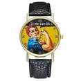 thumbnail image 1 of Rosie the Riveter Classic Working Woman Symbol Watch-405, 1 of 4