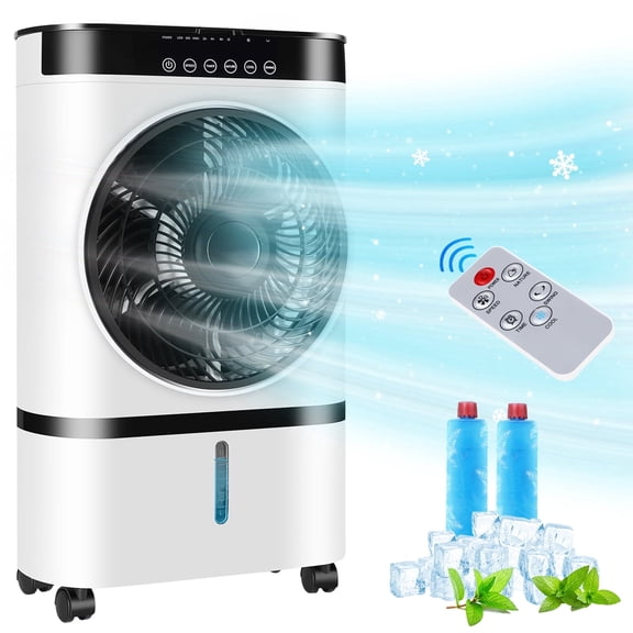 Fenbeli 3-in-1 Evaporative Portable Air Cooler with 3 Modes include Remote Control