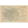 thumbnail image 2 of Castro 14x10 White Modern Wood Framed Museum Art Print Titled - Bologna Italy - Castro 1870, 2 of 4