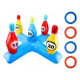 thumbnail image 1 of Juego de lanzamiento de bolos de PVC, ligero, inflable, suave, duradero, suministros para fiestas en la playa Likrtyny Para Estrenar, 1 of 8
