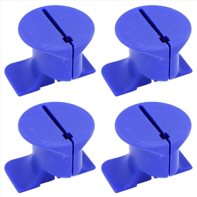 4X Accesorio de Estampado de Metal Strike Jig Guardamanos DIY para Estampado Manual de Bloque de Banco de Acero - 7X7Mm