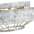 thumbnail image 4 of Wry Lighting Ferris 2-light Flush Mount in Oyster, 4 of 4